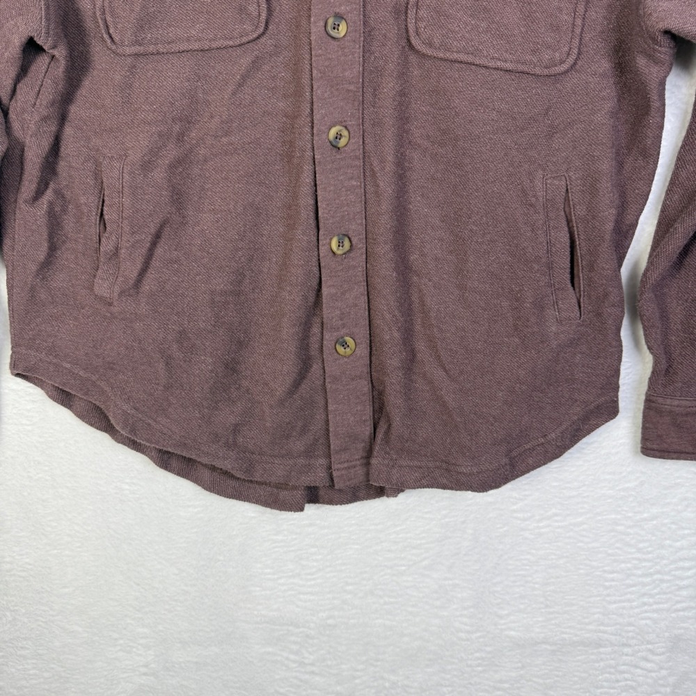 Arizona‎ Jean Co. Button Down Shirt Jacket Top Womens Plum Casual Size XS - Picture 7 of 13